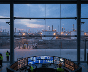 API 780 Security Risk Assessment at an oil and gas facility with layered security controls